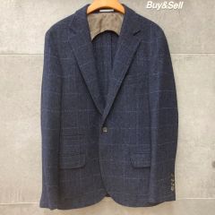 美品】ブルネロクチネリ ジャケット シルク・リネン・ウール - メルカリ