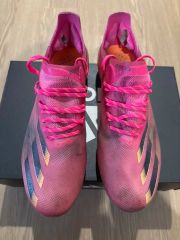 adidasアディダス エックス 19.1 FG(蛍光ピンク)x - メルカリ