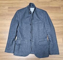 ARMANI アルマーニ スタンドカラー ジャケット リネン 麻 ブルゾン