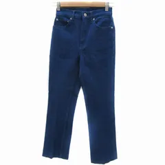 ザラ ZARA デニムパンツ ジーンズ ストレートパンツ アンクル丈 0 XXS インディゴ /YS45