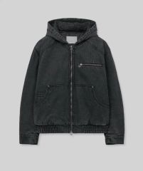 WYM FAUX SUEDE ZIP BLOUSON S 試着のみ - メルカリ