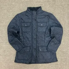 )UK12) Barbour バブアー フライウェイト キルティング ジャケットのサムネイル
