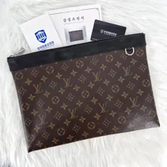 鑑定完了 Louis Vuitton DISCOVERY モノグラム クラッチバッグ
