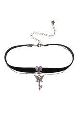 [Anna Sui] Butterfly Key Motif Choker Necklace SAMN199230XV