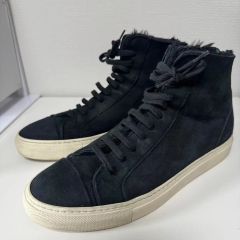 新品 ZESPA AIX-EN-PROVENCE ファー付きレザースニーカー43 - メルカリ