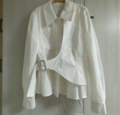 Maison Margiela gathered shirt 24SS - メルカリ