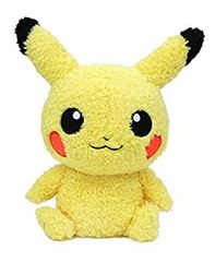 [중고] 포켓 몬스터 피카츄 모코모코 봉제 인형 높이 약 23cm 4905610671168