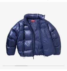 Supreme Schott Glossy Down Puffer Jacket - メルカリ