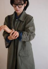 BEAMS BOY シャンブレーギャバショート フィッシングジャケット