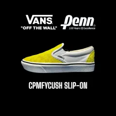 235mm VANS × PENN スリッポン コンフィクッシュ
