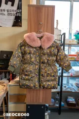 キッズ milibam 女の子 ダウン 120サイズ