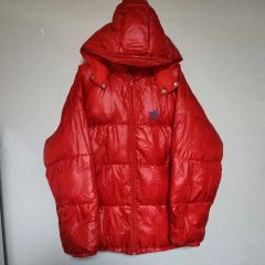 鹿島アントラーズ ダウンジャケット レッド L - メルカリ