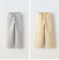 価格値下げ> ザラキッズ ストレート パンツ 新品