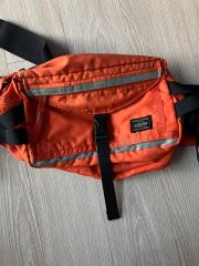 希少！Schott N.Y.C. ボディバッグ レッド - メルカリ