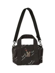 [エミ] LeoLionni ワッペン2wayハンドバッグ 13WGB254302 レディース BLK Free Sizeのサムネイル