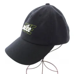 ナイキ NIKE Club Cap キャップ 帽子 ロゴ刺繍 S-M 黒 ブラック /TK