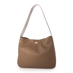 COACH》モカ ベージュ バイカラー ショルダーバッグ ハドリー ボーボー 