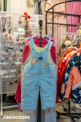 キッズ DAIZ ダウン オーバーオール 100 サイズ
