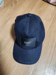 FENDI メンズ キャップ デニム風デザイン ネイビー シンプル 夏 - メルカリ