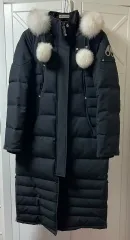 MOOSE KNUCKLES ムースナックルズ レディース サスカチュワン 白ファー Mサイズ (55-66) 実際に着用1回のサムネイル