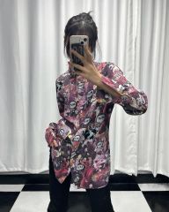 希少！美品☆＆ellecyの面シャツ☆Mサイズ☆エルシー - メルカリ