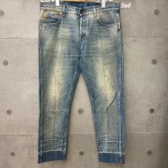 00s 初期 mastermind Wウエスト 金糸 デニムパンツ XL - メルカリ