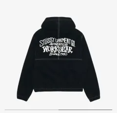 STU STUSSY コントラスト スティッチ ブラック ジャケット 出品のサムネイル