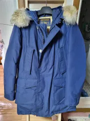 WOOLRICH(ウールリッチ) アークス アーティック パーカ メルトン ブルー USA S EU Mのサムネイル