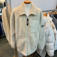 FILA メンズ ボア フリース ジップアップ ジャケットのサムネイル
