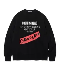 (L)vivastudio ビバスタジオ ロック イズ デッド クルーネック スウェット スウェットシャツのサムネイル