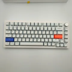 DrunkDeer A75 ゲーミングキーボード メカニカル 磁気スイッチ ラピッドトリガー 75%レイアウト 英語配列 ホワイト 外箱付き 【MY340】のサムネイル
