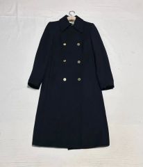 美品　レリアン　ロロピアーナ カシミヤ100% リバーコート 黒　女優衿　ロング 美品 レリアン ロロピアーナ カシミヤ100% リバーコート 黒 女優衿