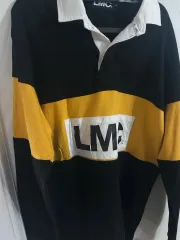 LMC ラグビー 長袖 ブラック イエロー large 中古のサムネイル
