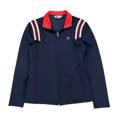 FILA フィラ ネイビー レッド ジャージ トラックジャージ トップス 100