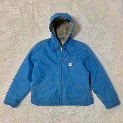 Carhartt アクティブジャケット XLメキシコ製 水色 短丈 - メルカリ