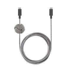 Native Union Anchor Cable 240W – 3m 強化編組 USB-C to USB-C Power Delivery 3.1 充電ケーブル ウェイト付きノット – iPhone 17 Pro Max / 17e、MacBook ...