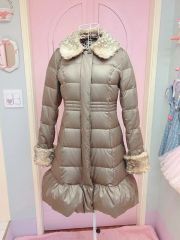 Riu Ballon jolie down coat Gray - メルカリ