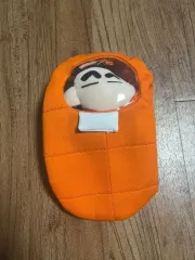 クレヨンしんちゃん 寝袋 ポーチ (21cm) ぬいぐるみ IN