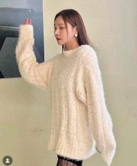 ニット/セーター Herlipto H Boa Logo Knit Pullover Herlipto H Boa Logo Knit Pullover - メルカリ
