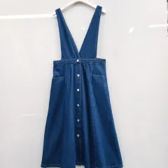 インディゴデニム ビスチェ サロペットワンピース 出品