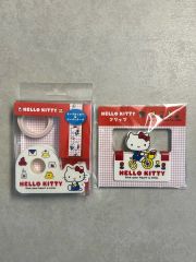 激レア！1998年製 ハローキティ テープカッター＆テープ 平成レトロ