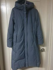 極美品 Theory ロング ダウンコート 2way ベスト P サイドチャック 