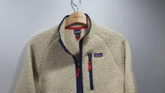 (キッズXL) patagonia レトロフリースジップアップ (横48 総丈66)のサムネイル
