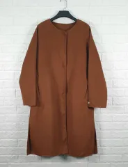 100% ジェニュイン ハンドメイド ウールコートのサムネイル
