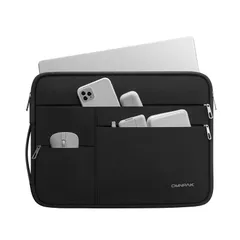 Omnpak 360°保護パソコンケース 13-14インチ Macbook Air M5/M4/M3/M2/M1、MacBook Pro M5/M4/M3/M2/M1 Pro/Max、MacBook Neo A18 Pro PCケース 手提げカバン 撥水表面のサムネイル