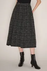 더 한섬 랑방 핀턱 플레어스커트 23F/Wのサムネイル