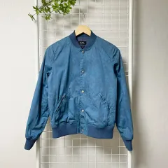 A.P.C. アーペーセー レディース ブルゾン グリーンブルー WK-0234のサムネイル