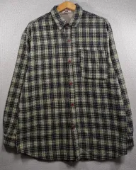 L (100) B&G ヴィンテージ CHECK シャツ