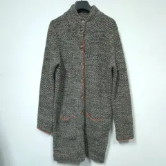 トミーヒルフィガー ロング丈ニット カーディガン (s)