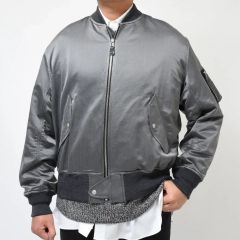 グレー 24aw sacai 未使用 サイズ3 Twill Nylon MA-1 グレー 24aw sacai MA-1 メルカリ - サイズ3 Twill Nylon ジャケット・アウター